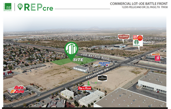 12295 Pellicano Dr, El Paso, TX - aerial  map view - Image1