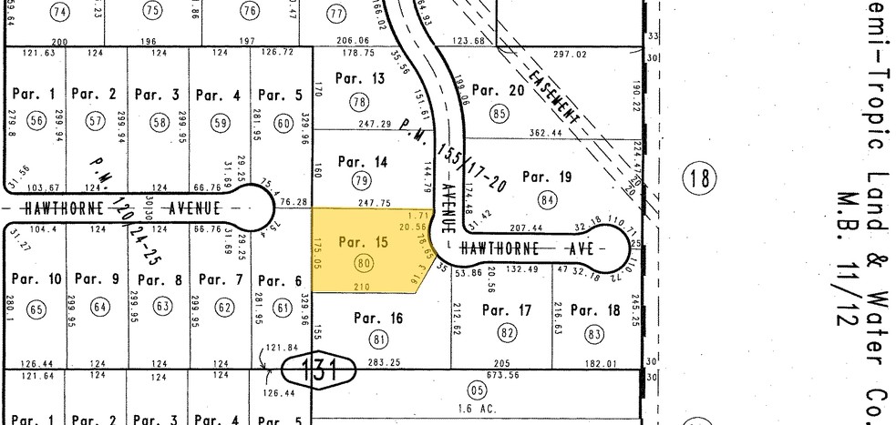 9452 Resenda Ave, Fontana, CA for lease - Plat Map - Image 2 of 2