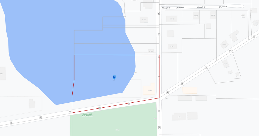 N1502 County Road A, Kewaskum, WI for sale - Plat Map - Image 2 of 2