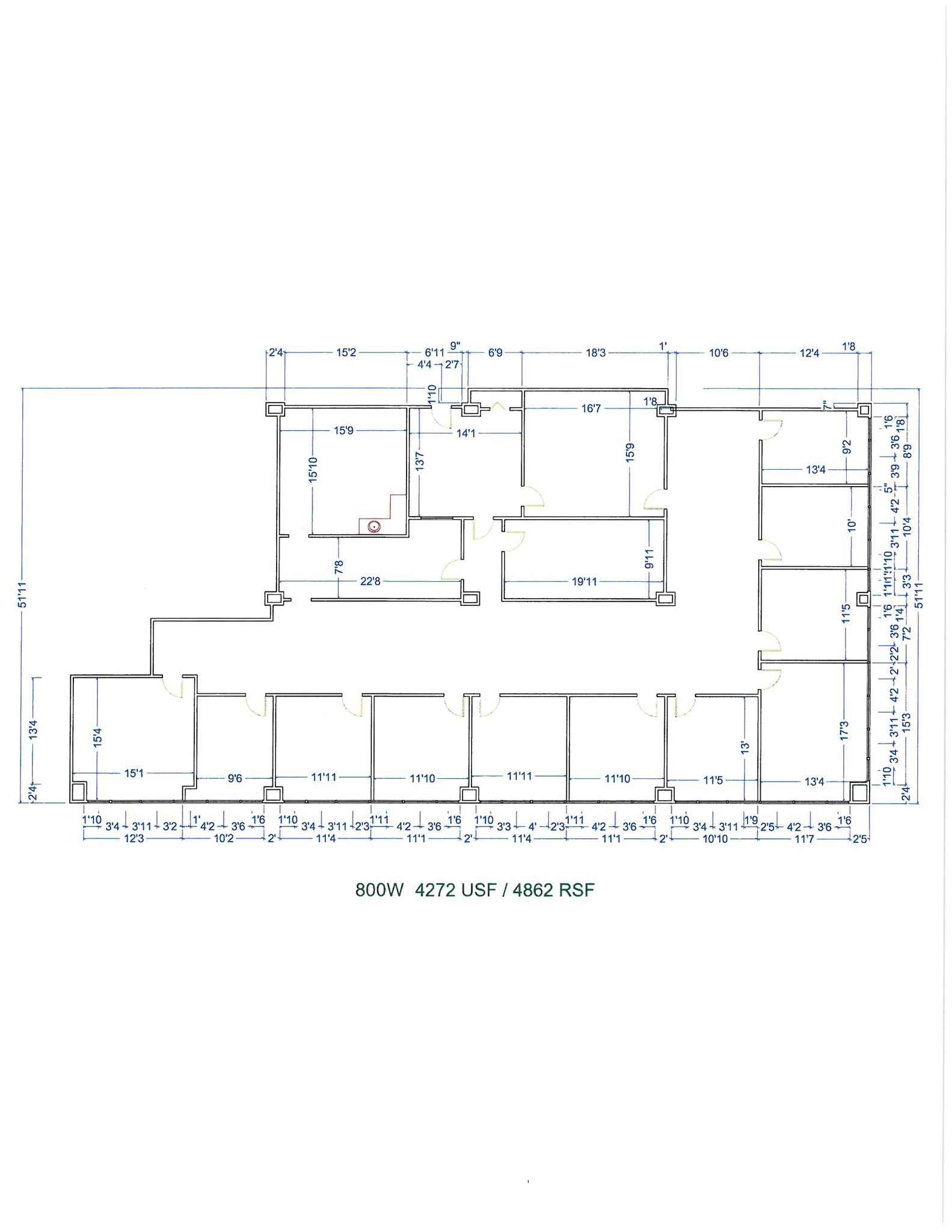 15565 Northland Dr, Southfield, MI for lease Floor Plan- Image 1 of 1