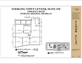 12900 Hall Rd, Sterling Heights, MI for lease Floor Plan- Image 1 of 1