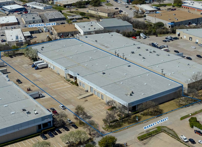 2627-2659 Market St, Garland, TX for lease - Aerial - Image 2 of 6