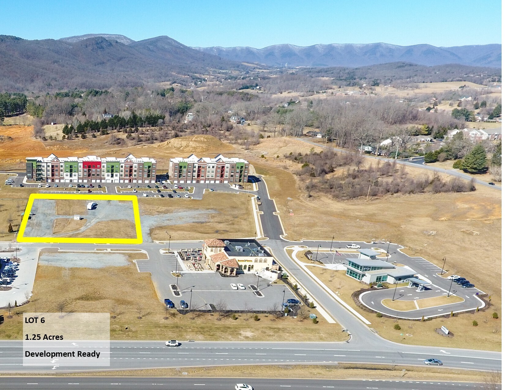 91 Town Center St, Daleville, VA 24083 Daleville Town Center Pad