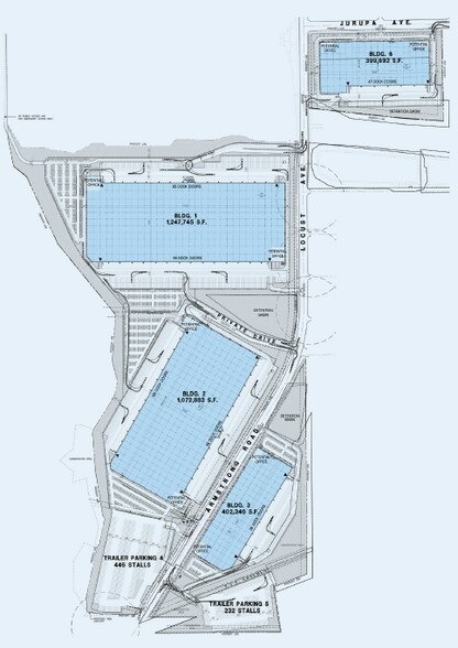 7th Street & Locust Ave, Fontana, CA for lease - Site Plan - Image 2 of 3