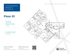 5310 W Thunderbird Rd, Glendale, AZ for lease Floor Plan- Image 1 of 2