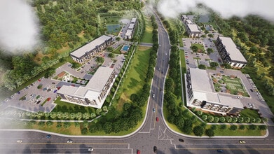 198 N M L King Jr Blvd, Monroe, NC - AERIAL  map view