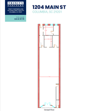 1204 Main St, Columbia, SC for lease Floor Plan- Image 1 of 1