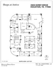 2800 Kirby Dr, Houston, TX for lease Floor Plan- Image 1 of 1