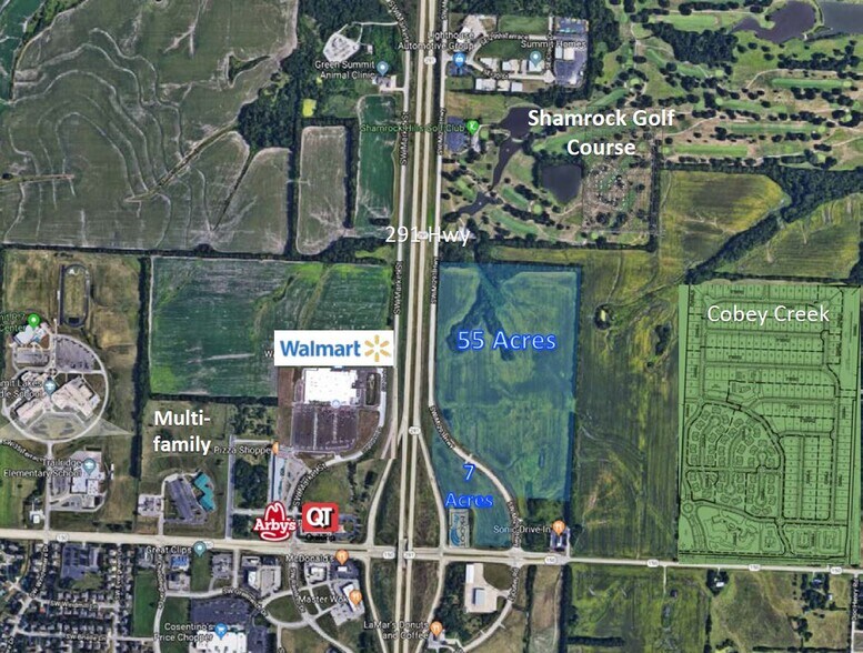 NE 150 & 291 Hwy 54 Acres 150 Hwy, Lees Summit, MO 64082 NE 150
