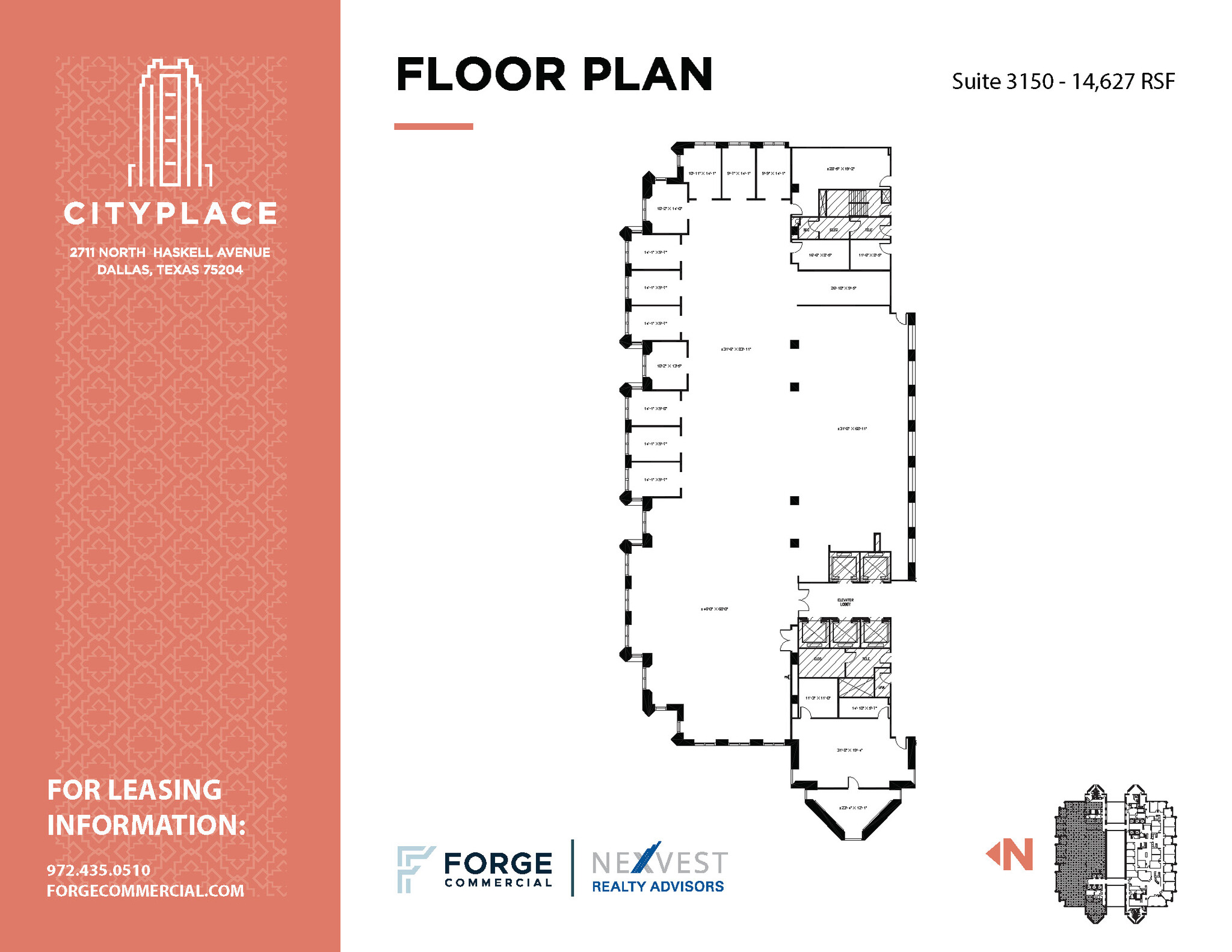 2711 N Haskell Ave, Dallas, TX for lease Floor Plan- Image 1 of 1