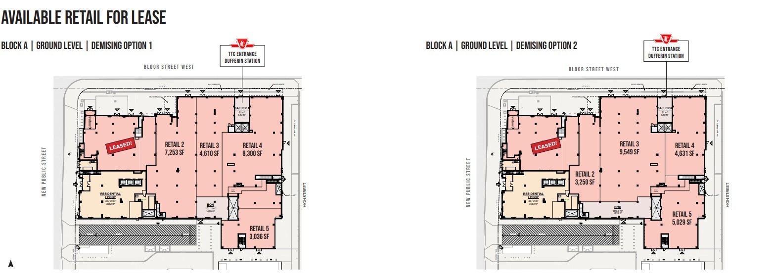 1141 Bloor St W, Toronto, ON for lease Floor Plan- Image 1 of 1