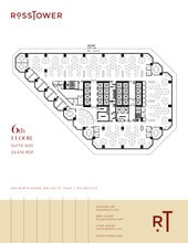 500 N Akard St, Dallas, TX for lease Floor Plan- Image 1 of 1