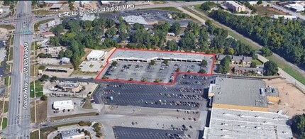 3826-3900 Troup Hwy, Tyler, TX - AERIAL map view - Image1