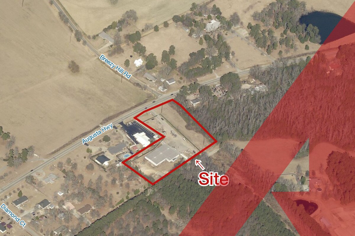 6501 Augusta Hwy, Batesburg, SC for sale Aerial- Image 1 of 1