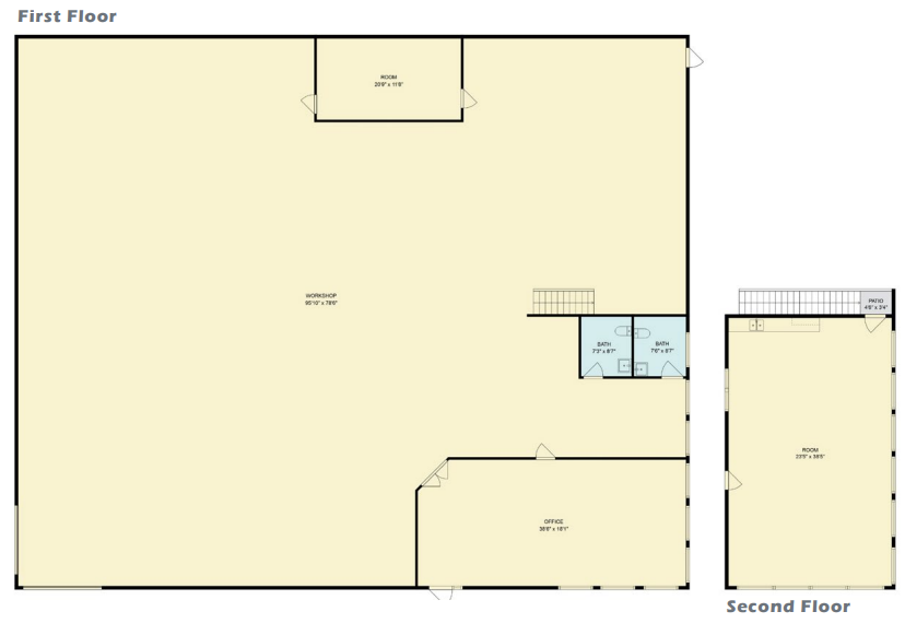 935 Tanklage Rd, San Carlos, CA for lease Floor Plan- Image 1 of 1