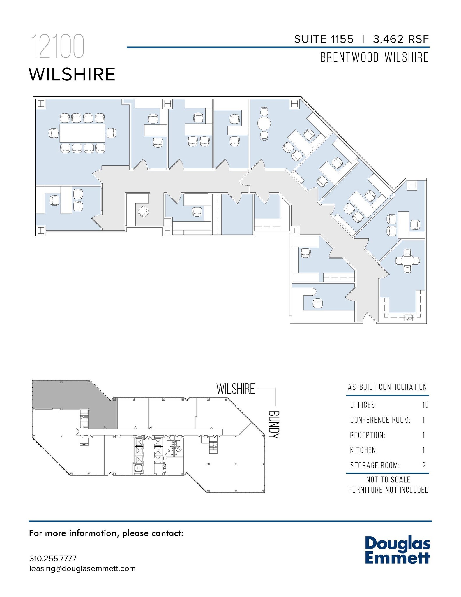 12100 Wilshire Blvd, Los Angeles, CA for lease Floor Plan- Image 1 of 1