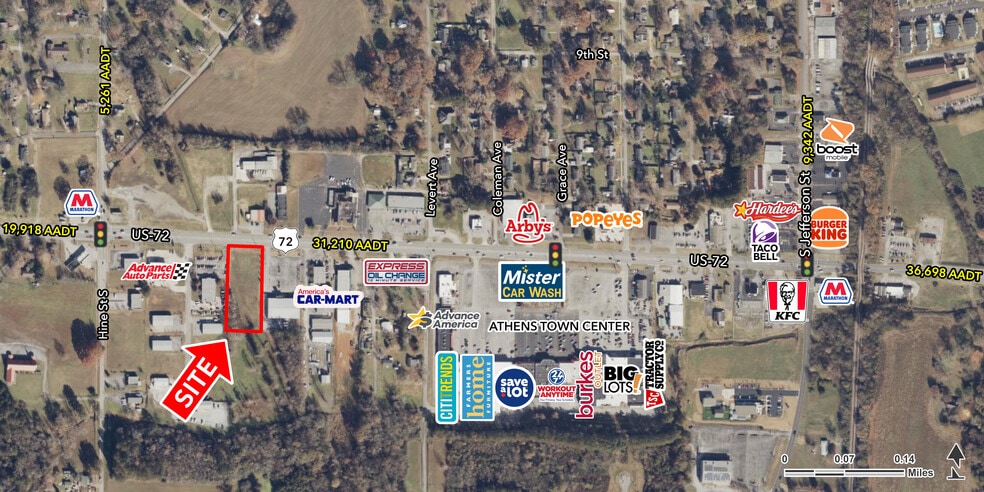 0 Highway 72, Athens, AL for sale - Building Photo - Image 1 of 3