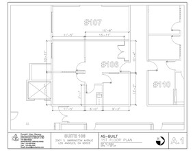 2001 S Barrington Ave, Los Angeles, CA for lease Site Plan- Image 1 of 1