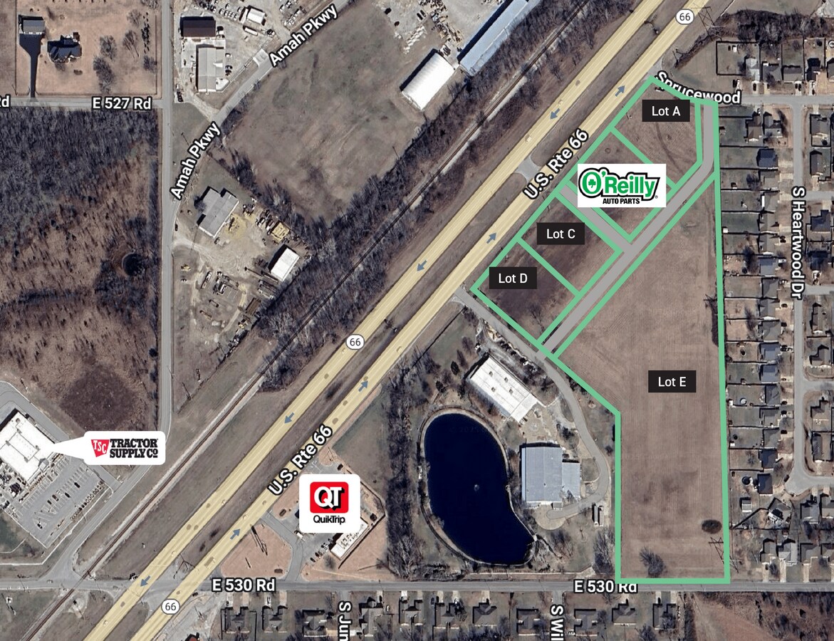 24855 Oklahoma Rt 66, Claremore, OK 74019 Land for Sale
