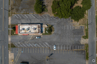 1205 S Main St, Pine Bluff, AR - aerial  map view