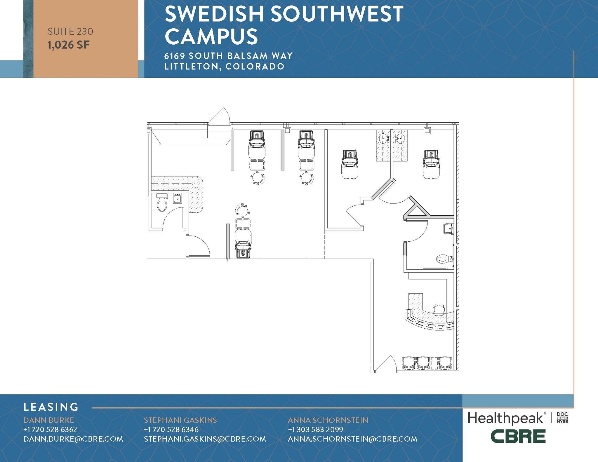 6179 S Balsam Way, Littleton, CO for lease Floor Plan- Image 1 of 1