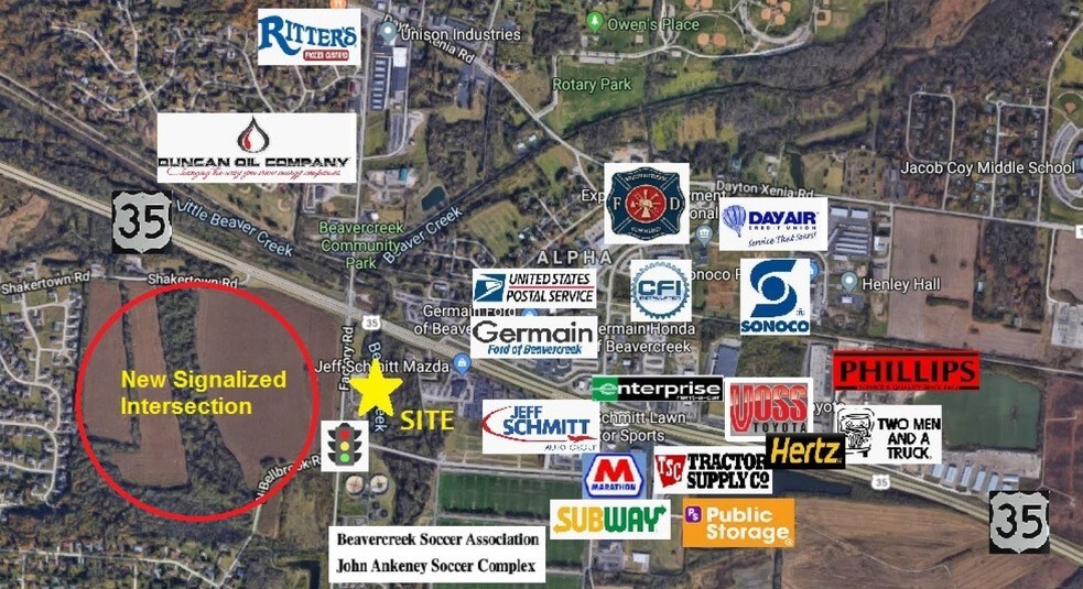 Factory Rd & US 35, Beavercreek, OH, 45434 Commercial Land For Sale
