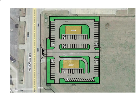 14823 S Memorial Dr, Bixby, OK for lease - Site Plan - Image 1 of 1