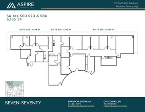 770 S Post Oak Ln, Houston, TX for lease Floor Plan- Image 2 of 4