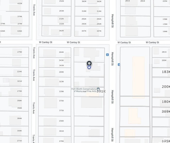 2808 Hemphill St, Fort Worth, TX for lease - Plat Map - Image 3 of 3