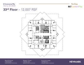 6 Concourse Pky NE, Atlanta, GA for lease Floor Plan- Image 1 of 1