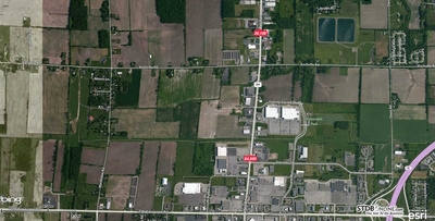 Temple Dr, Saginaw, MI - aerial  map view - Image1