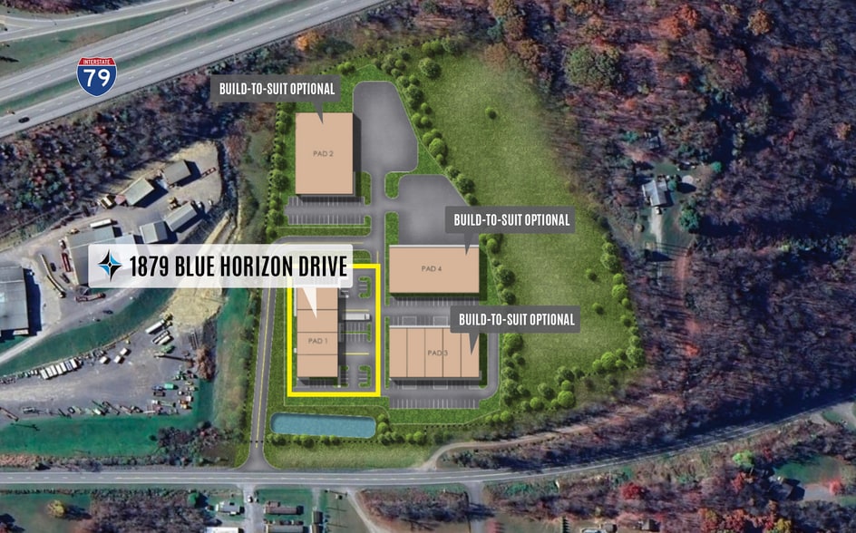 1879 Blue Horizon Dr, Morgantown, WV for lease - Building Photo - Image 2 of 6