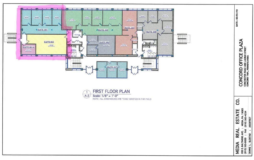 9 LaCrue Ave, Concordville, PA for lease Floor Plan- Image 1 of 1