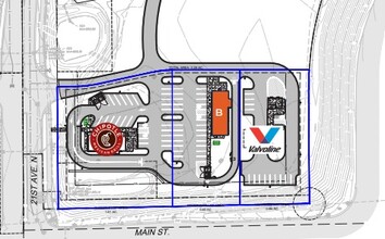 XX Main St, Lino Lakes, MN for lease Site Plan- Image 1 of 1