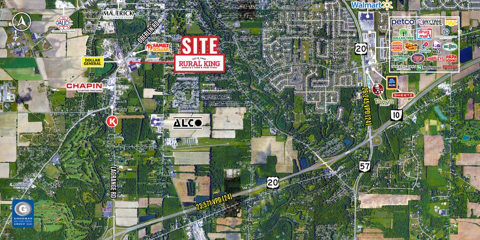 430 Oberlin Rd, Elyria, OH for sale - Aerial - Image 3 of 3