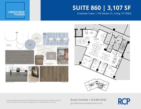 105 Decker Ct, Irving, TX for lease Floor Plan- Image 1 of 1