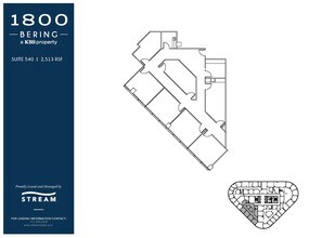 1800 Bering Dr, Houston, TX for lease Floor Plan- Image 1 of 1