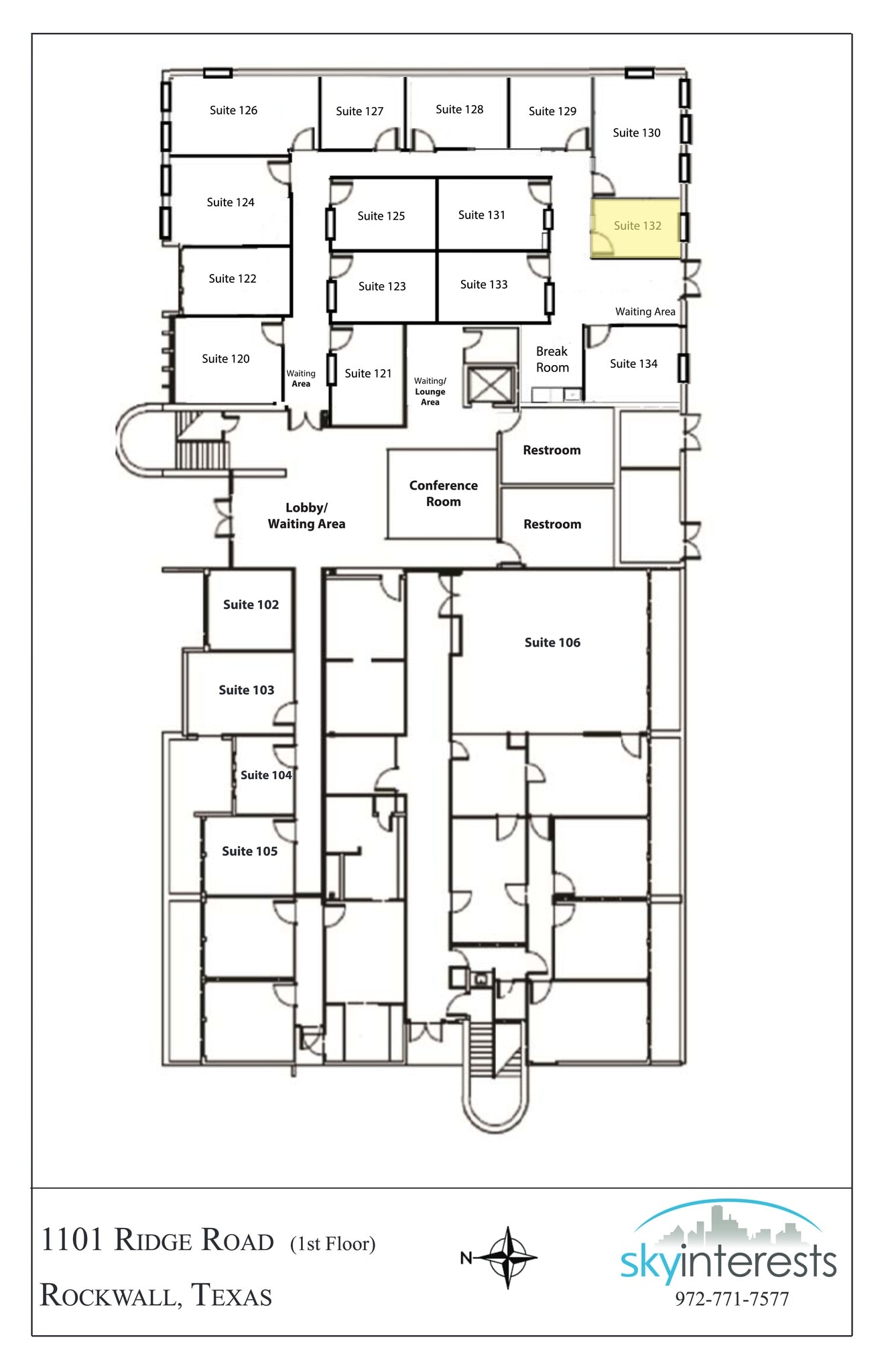 1101 Ridge Rd, Rockwall, TX for lease Site Plan- Image 1 of 1