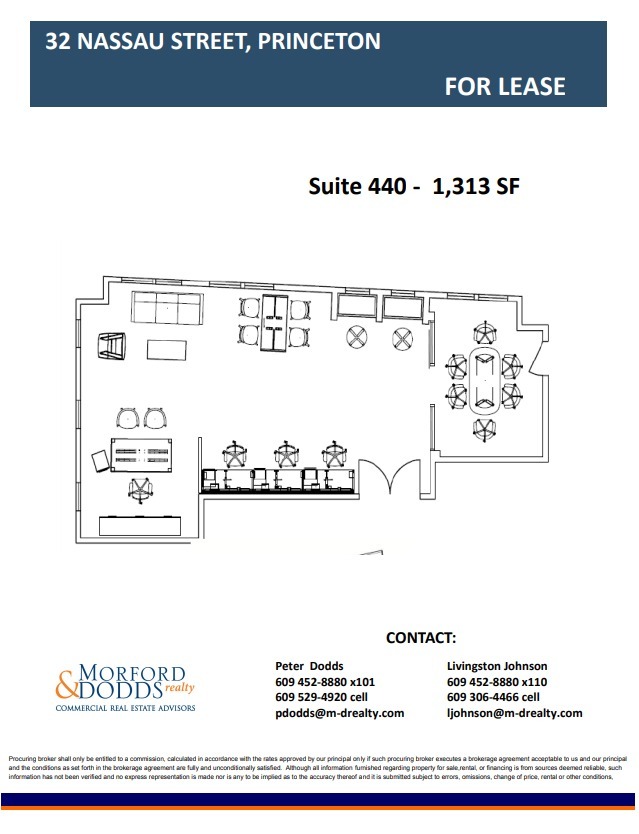 32 Nassau St, Princeton, NJ for lease Floor Plan- Image 1 of 1