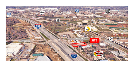 1942 N IH 35E/Stemmons Fwy, Carrollton, TX - aerial  map view