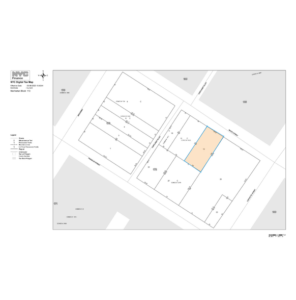 83-85 White St, New York, NY for lease - Plat Map - Image 2 of 2