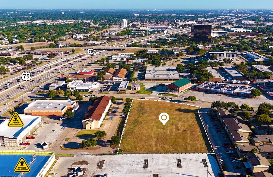 SEQ US 75 & 18th St, Plano, TX for sale - Aerial - Image 2 of 3
