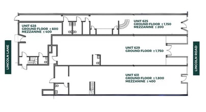 625-631 Lincoln Rd, Miami Beach, FL for lease Floor Plan- Image 2 of 2