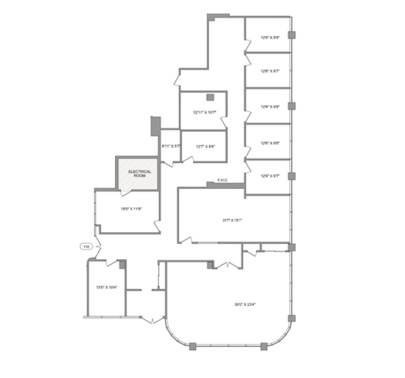 5945-5955 Airport Rd, Mississauga, ON for lease Floor Plan- Image 1 of 1