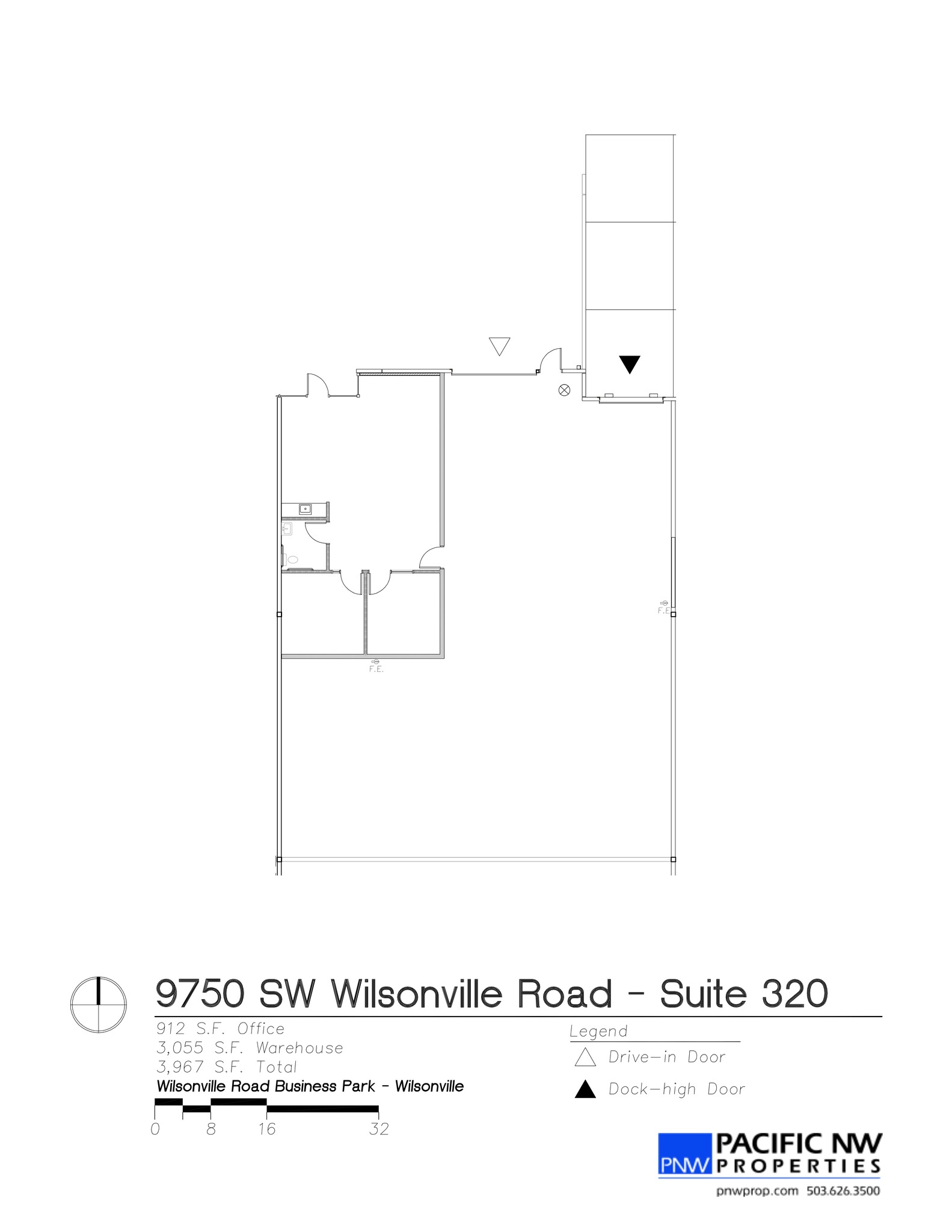 9760 SW Wilsonville Rd, Wilsonville, OR for lease Site Plan- Image 1 of 1