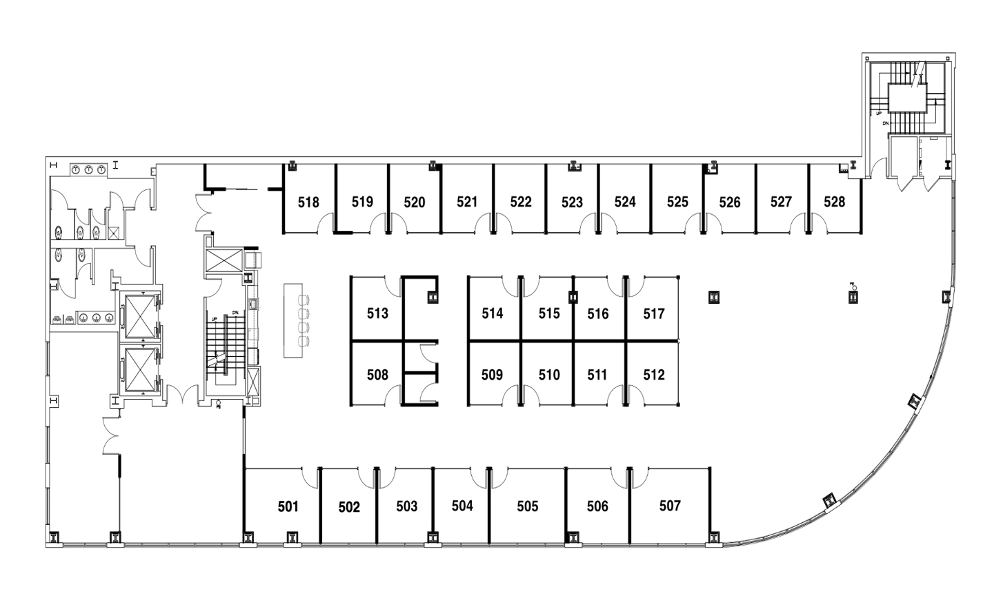 86 Main St, Yonkers, NY for lease Typical Floor Plan- Image 1 of 1