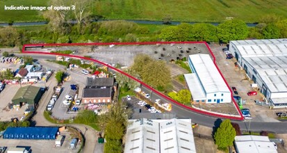 Moorside Rd, Winchester, HAM - aerial  map view