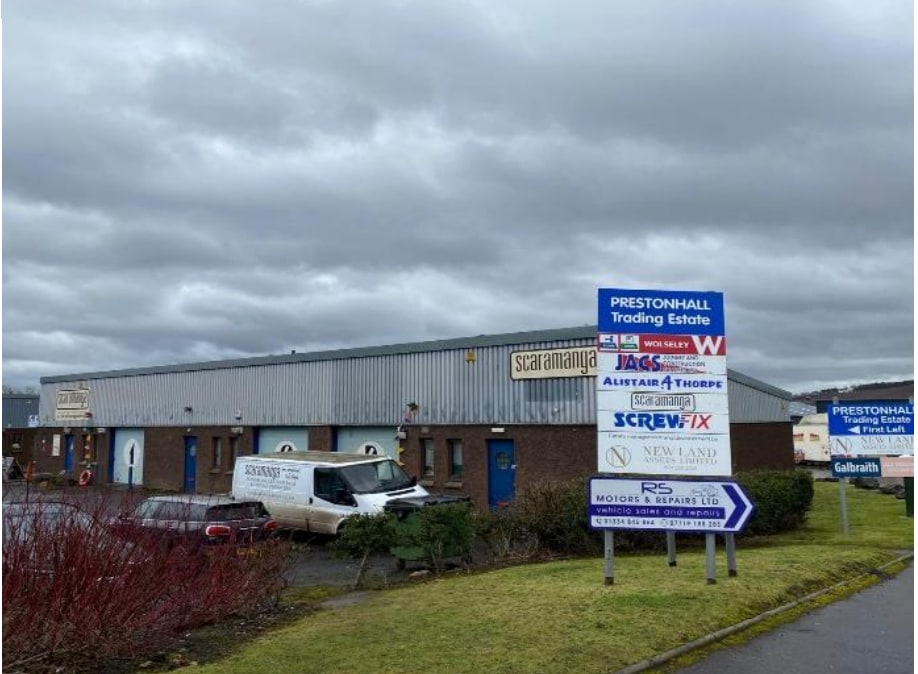 1-3 Prestonhall Industrial Est, Cupar for lease Primary Photo- Image 1 of 5