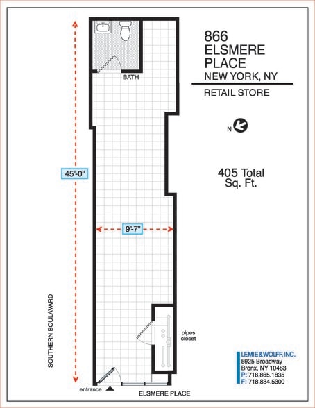 866 Elsmere Pl, Bronx, NY for lease - Building Photo - Image 2 of 2