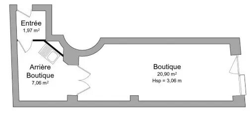 28 Bis Rue Daubenton, Paris for lease - Floor Plan - Image 2 of 2